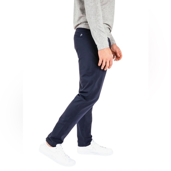 Public Rec Day Maker Pull On Pants Size 36x28 Navy Sporty Casual Athleisure Work - Picture 12 of 13